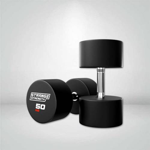 STRANGE STRENGTH Polyurethane Dumbbells (CPU) 50KG