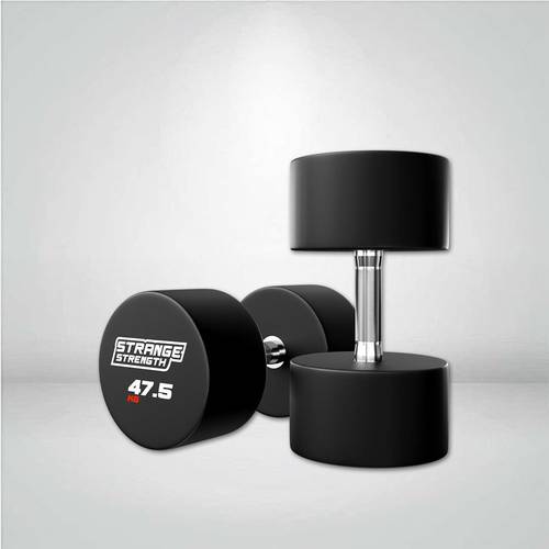 STRANGE STRENGTH Polyurethane Dumbbells (CPU) 47.5 KG