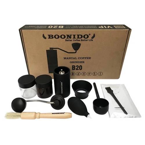 بوكس المطحنة الفاخرة اليدوية من Boonido