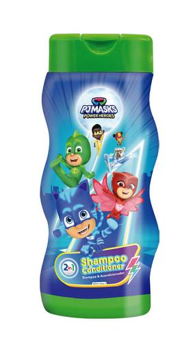 شامبو وبلسم 2 في 1 للأطفال من هاسبرو HASBRO PJMASK بي جي ماسك – لتنظيف وتنعيم الشعر بلطف | 473 مل