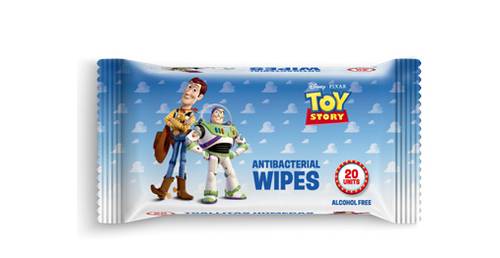 &nbsp;مناديل توي ستوري للأطفال من ديزني DISNEY TOY STORY &nbsp; مبللة برائحة منعشة 20 منديل