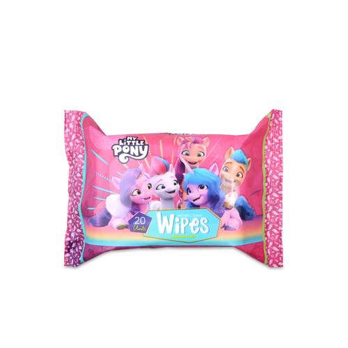 مناديل ماي ليتل بوني للأطفال من هاسبرو HASBRO MY LITTLE PONY مبللة برائحة منعشة 20منديل