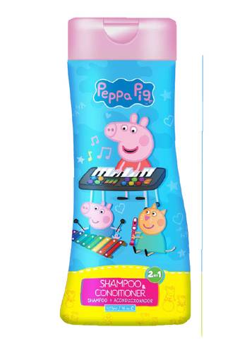 شامبو وبلسم 2 في 1 للأطفال من هاسبرو HASBRO PEPPA PIG بيبا بيغ– لتنظيف وتنعيم الشعر بلطف | 473 مل