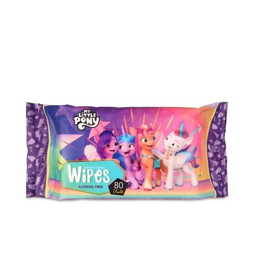 مناديل ماي ليتل بوني للأطفال من هاسبرو HASBRO MY LITTLE PONY مبللة برائحة منعشة 80منديل