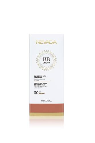 كريم BB الواقي من الشمس 30 SPF مع الريتنول و السيراميد بلون برونز من نيفادا  50 مل 