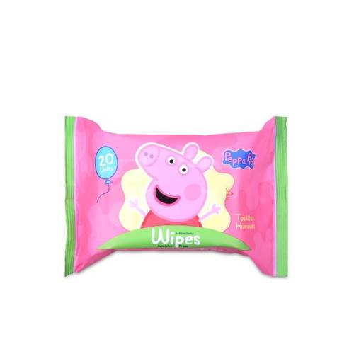 مناديل بيبا بيغ للأطفال من هاسبرو HASBRO PEPPA PIG مبللة برائحة منعشة 20منديل