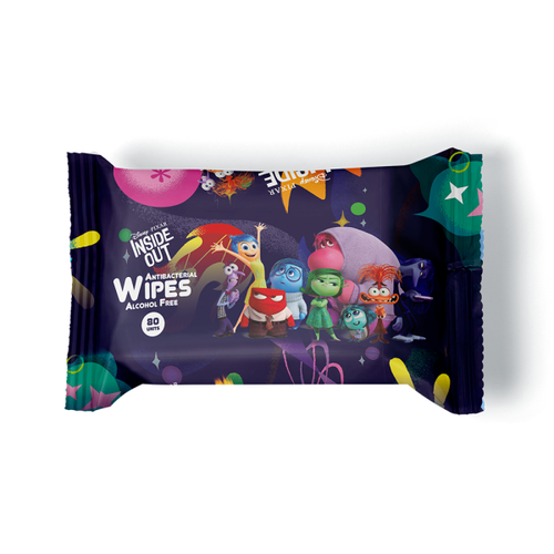  مناديل إنسايد آوت للأطفال من ديزنيDISNEY INSIDE OUT مبللة برائحة منعشة 80 منديل