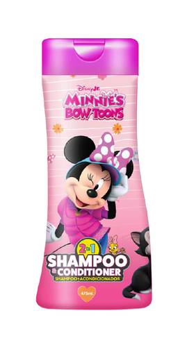 شامبو وبلسم 2 في 1 للأطفال من ديزني DISNEY MINNIE JUNIOR ديزني ميني جونيور – لتنظيف وتنعيم الشعر بلطف | 473 مل