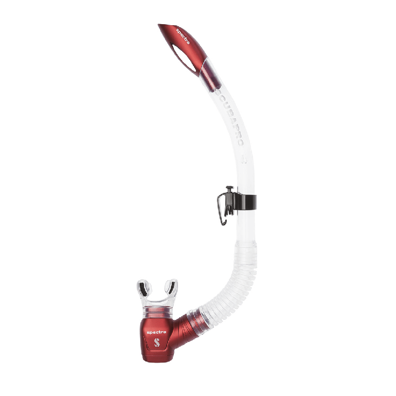 SCUBAPRO SPECTRA SNORKEL CLR/RED