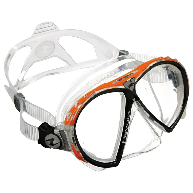  AQUALUNG FAVOLA CLEAR SIL. ORANGE