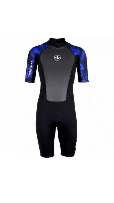 AQUALUNG MAHE 3MM CAMO BLUE MEN M