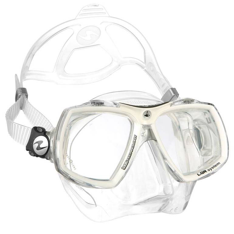  AQUALUNG 6P LOOK 2 CLEAR SIL/WHITE