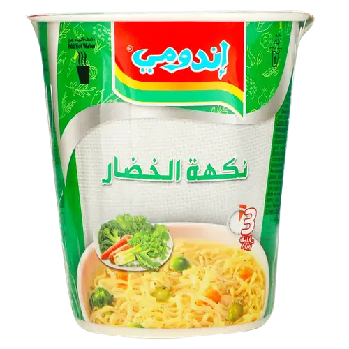 اندومي كاسات نكهة الخضار 60جرام Cup indome veg