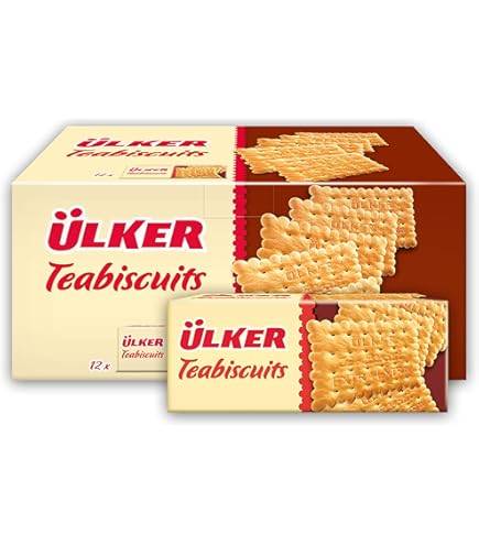 اولكر بسكويت للشاي 12*12*80جرام Ulker tea biscuit