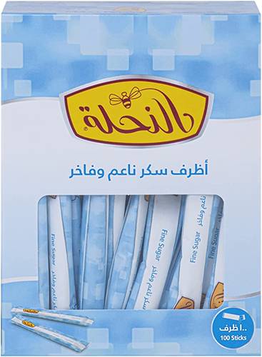 سكر النحله اصابع 100 ظرف