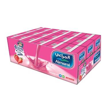المراعي حليب بنكهه الفراوله 18*150 مل