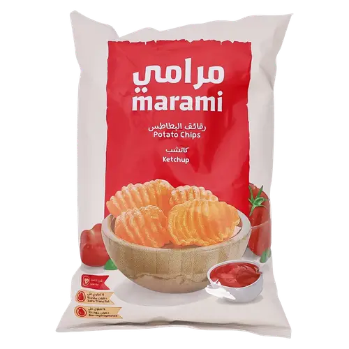 مرامي رقائق البطاطس كاتشب 100جرام