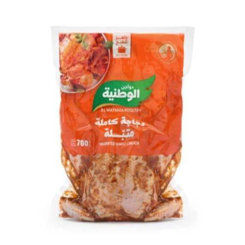 الوطنية دجاج متبل عادي 600جرام