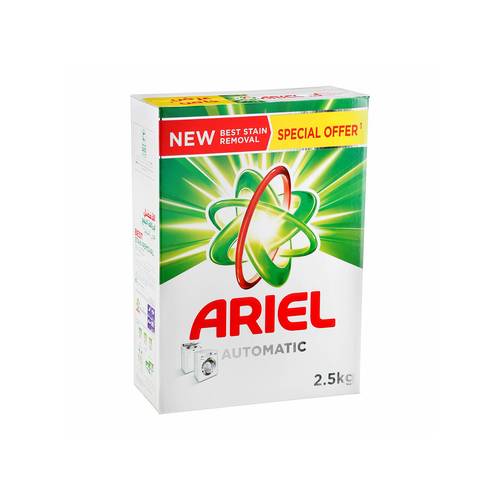 اريال مسحوق غسيل اخضر ازرق 2.5كجم