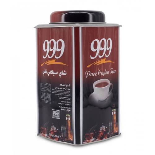 شاي 999 علبه حديد 250 جرام