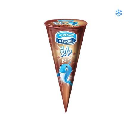 بابو ايس كريم شوكولاتة 110مل BABOO CONE CHOC