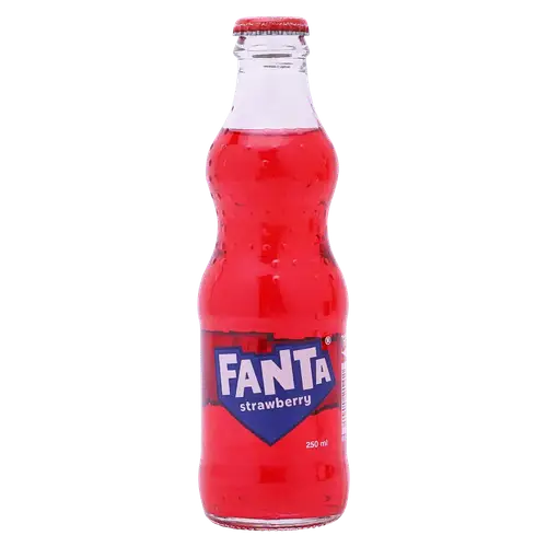 شراب فانتا فراولة قوارير 250مل Fanta Sta 