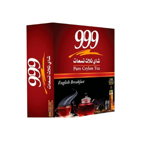 شاي ثلاث 999 انجليزي 100 خيط