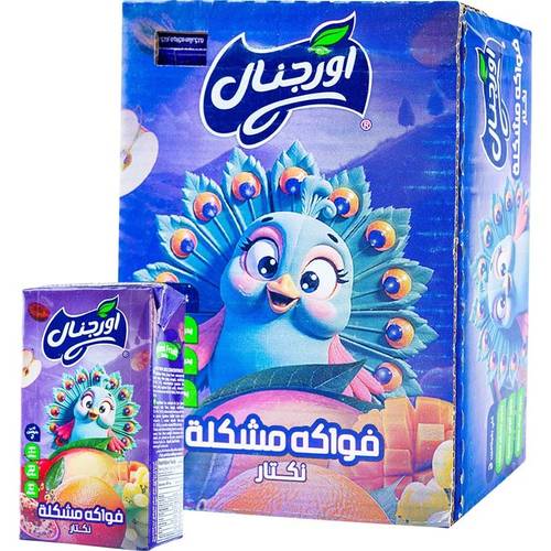 عصير اورجنال فواكه مشكلة 18 *125مل