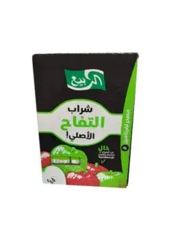 الربيع شراب تفاح اصلي كرتون 125مل