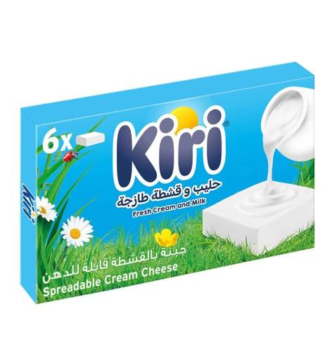 كيري جبن بالقشطه 100جم Kiri 6p