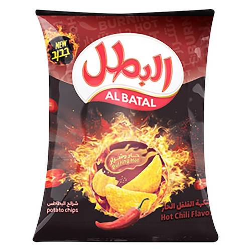 البطل بطاطس حاروشرار65جرام