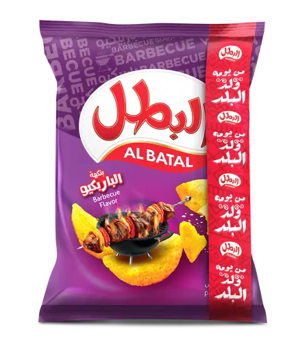 البطل بطاطس  بنكهة بارببكيو 110جم