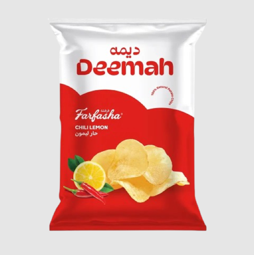 بطاطس ديمه حار ليمون  75 جرام