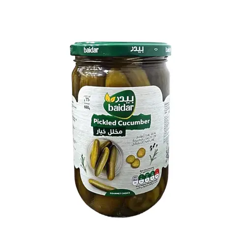 مخلل خيار بيدر 660جرام