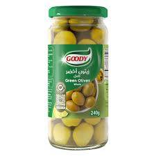 زيتون اخضر كامل قودي 240جرام