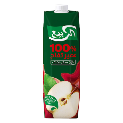الربيع عصير تفاح 1لتر