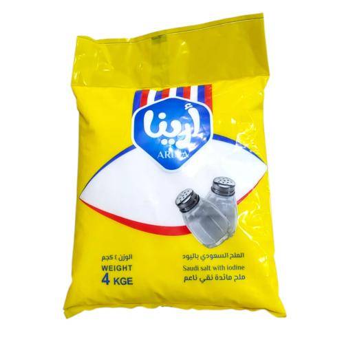 ملح ارينا ناعم 4كجم
