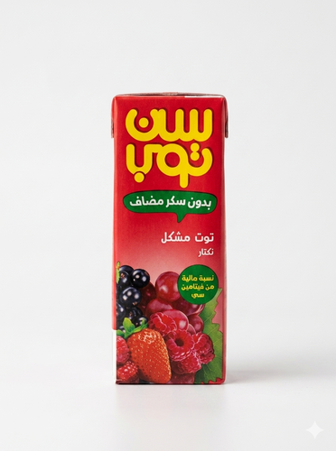 عصير سن توب التوت المشكل 180 جرام