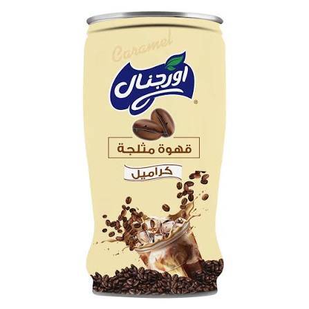 اوريجنال قهوه مثلجه بالكراميل 240مل
