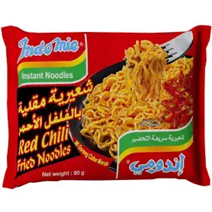 اندومي شعرية مقلية بالفلفل الحار 75 جرام Indome Fried Red chl