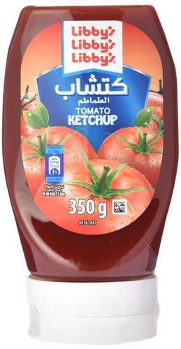 كتشاب لبيس بلاستيك 350ج Libbis ket
