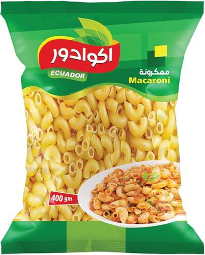 مكرونة معكوفة اكوادور 400جرام
