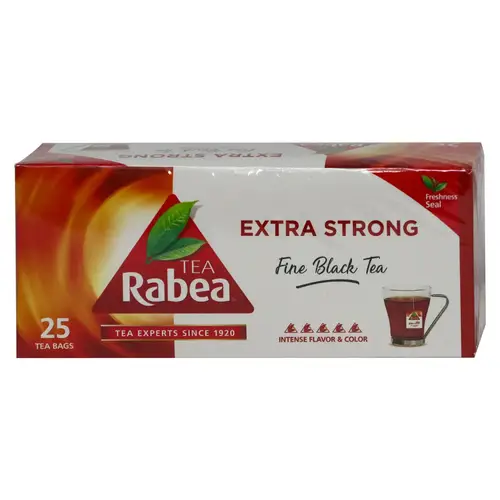 ربيع شاي اسود الاقوى 25كيس extra strong