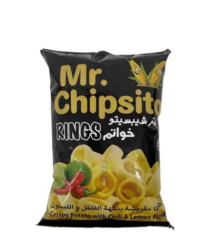 مستر شيبسيتو بنكهة الفلفل والليمون 80جرام