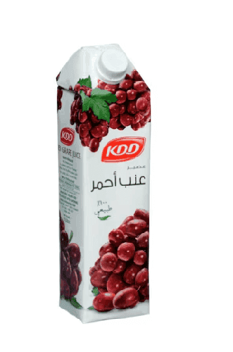كي دي دي شراب عنب احمر  1 لتر