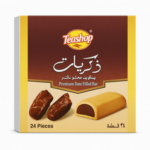 بسكويت تيشوب بالتمر ذكريات 26جرام