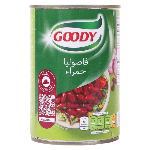 فاصوليا كدنى حمراء قودي  425جرام