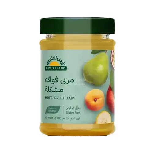 ارض الطبيعه مربي فواكهه مشكله200جرام