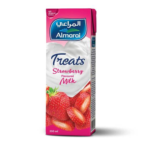 الربيع حليب فراولة 185مل