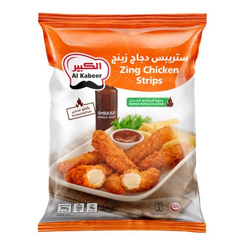 الكبير استربس دجاج زنجر بافلو مدخن 700جم